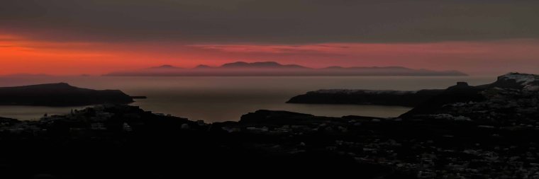 Santorini Sunset from Profiti Ilia